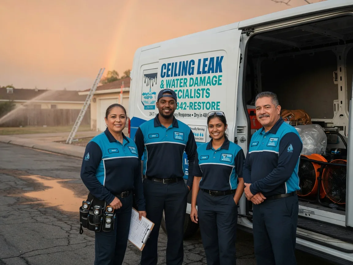 Ceiling Leak Cleanup company in Presto, PA