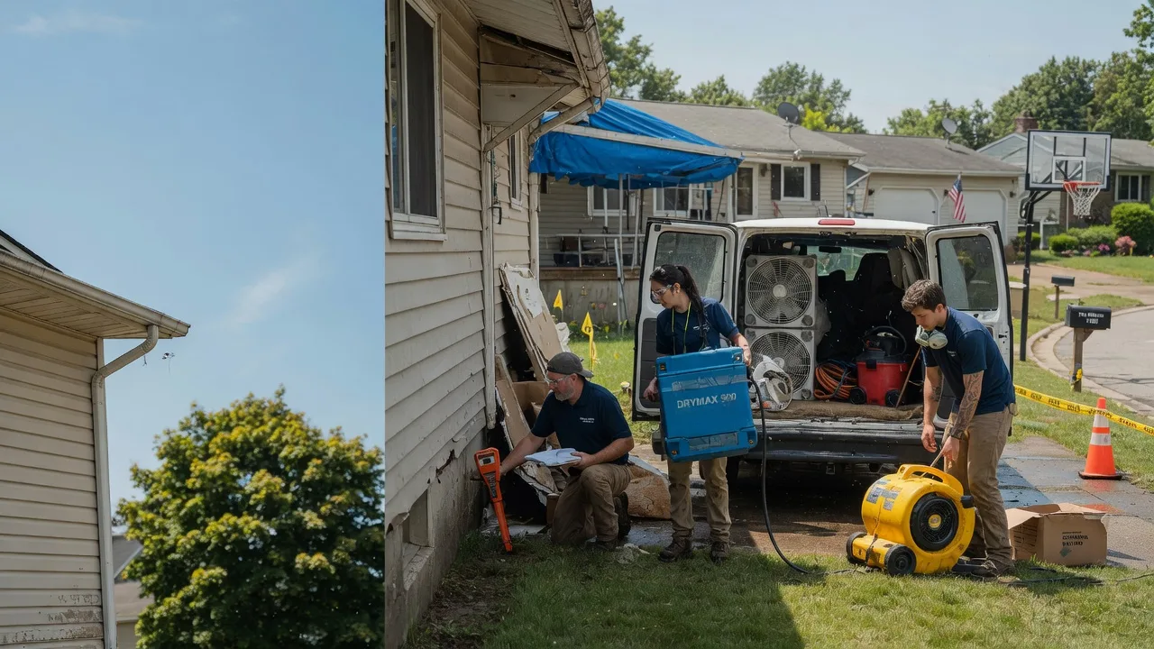 Ceiling Leak Cleanup in Presto, PA near me