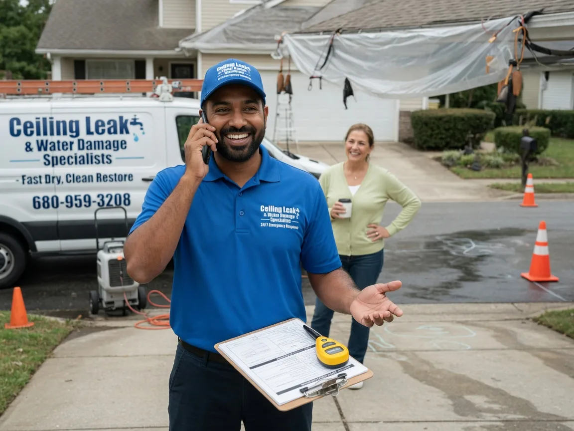 Ceiling Leak Cleanup Presto, PA FAQs